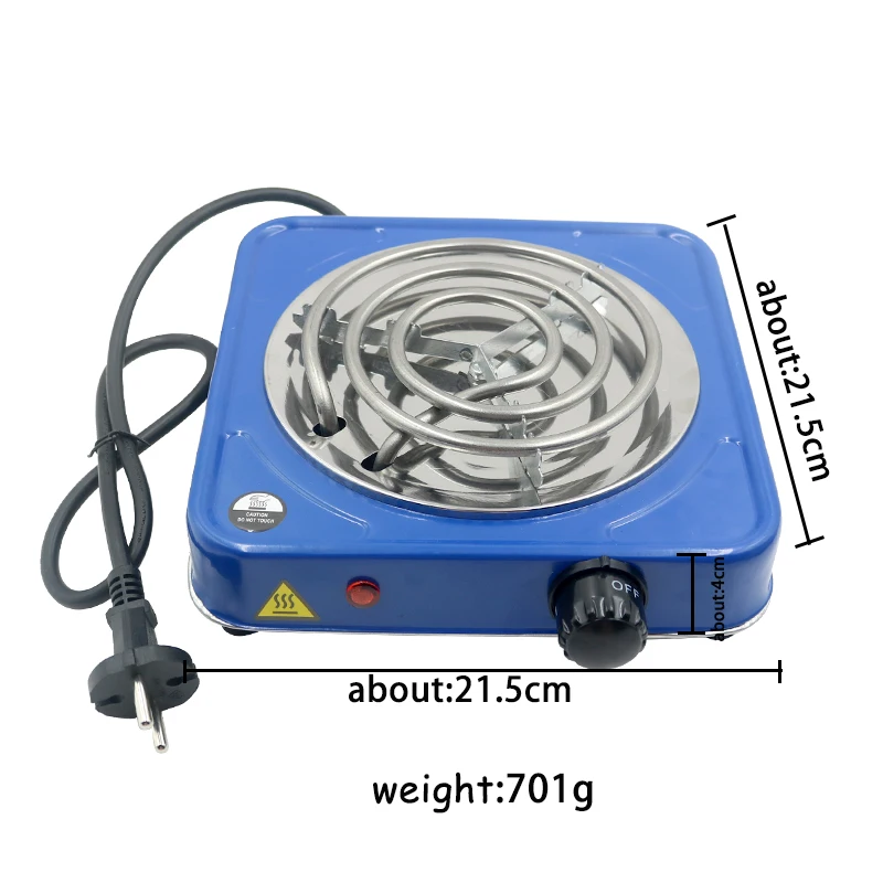 Hookah Charcoal Burner Electric Stove Hot Plate Iron Burner Travel Portable Cooking Appliances Coffee Heater Chicha EU Plug