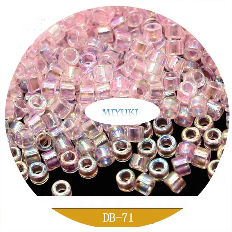 Japanese Imported Handmade Miyuki Glass Beads 1.6mm Transparent Magic Series 5G Pack Beads for Jewelry Making