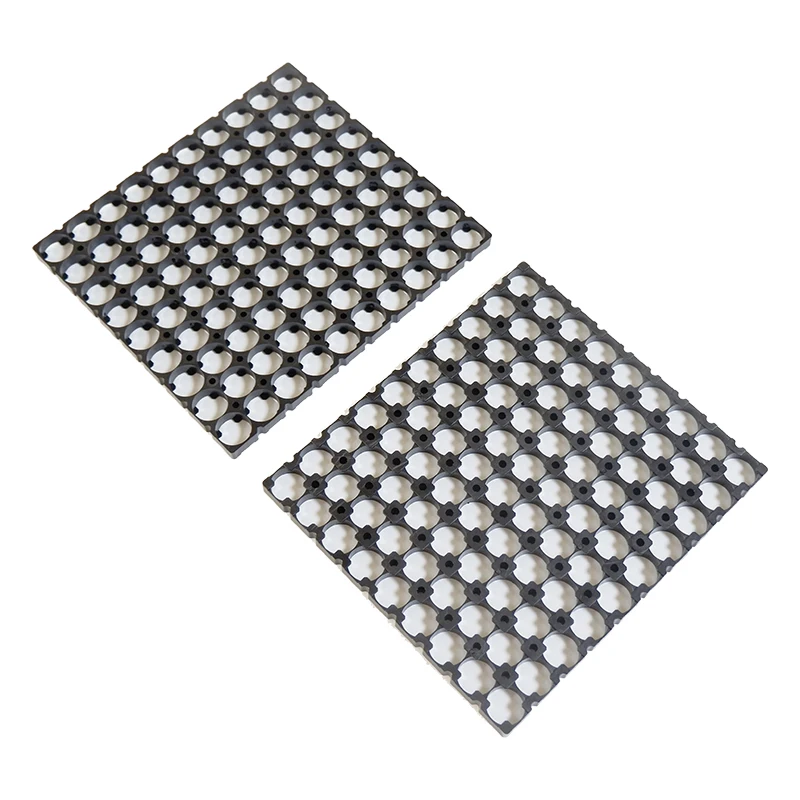 9P 시리즈 18650 배터리 홀더 18650 리튬 이온 배터리 팩용 18650 셀 브래킷 (통합) 내화성 재료