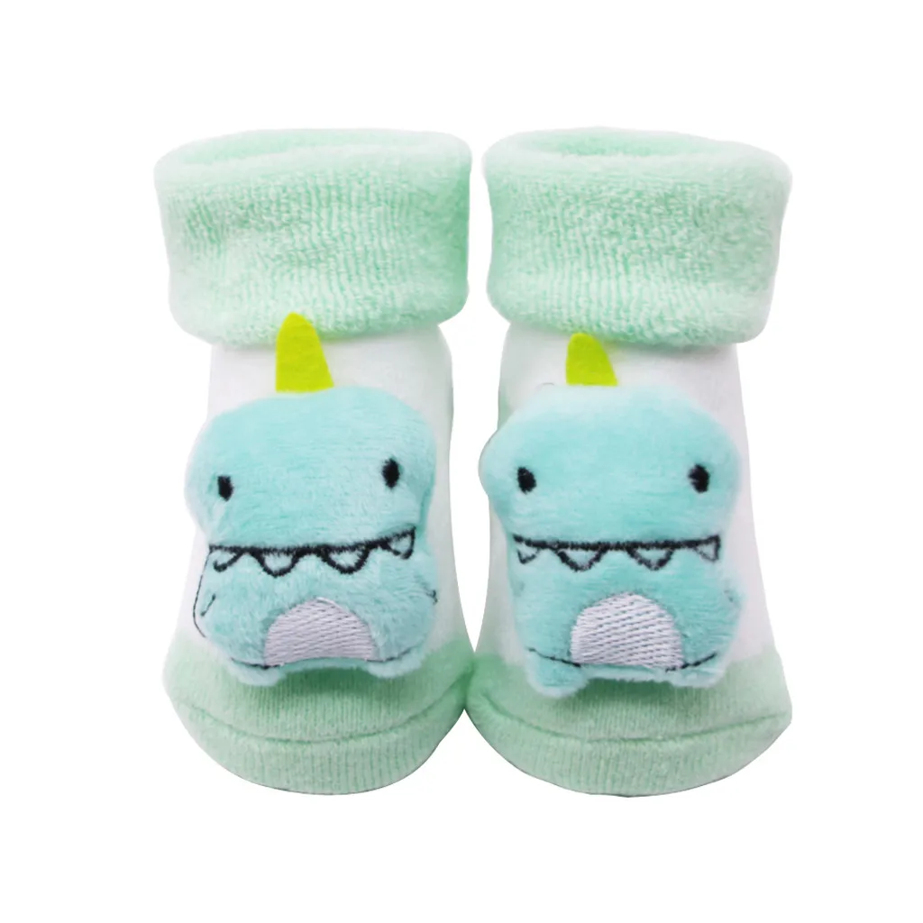 Baby Girls Clothes Infant Socks Newborn Cotton Boys Girls Anti-Slip Socks Cartoon Bell Socks Baby Accessories Baby Socks Cheaper