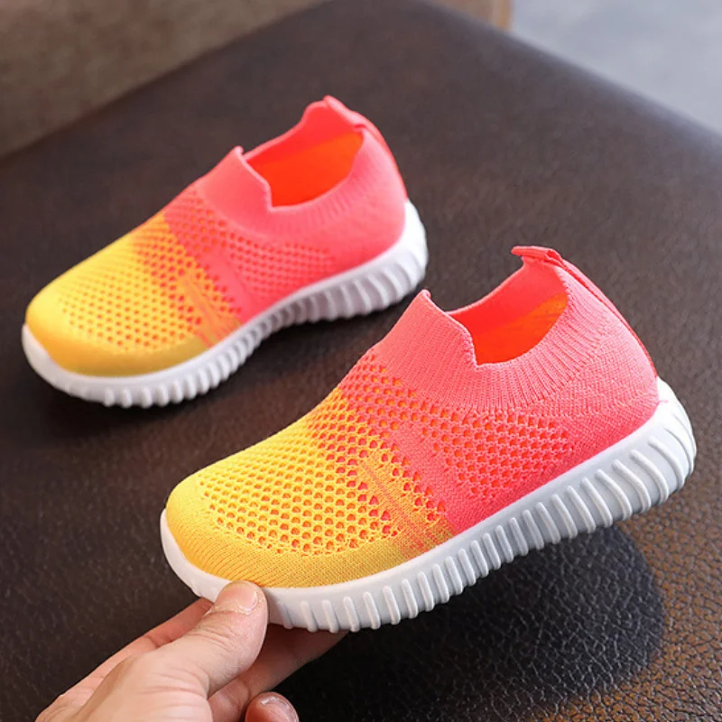 Autumn Children Shoes Boys Girls Sport Shoes Breathable Infant Shoes Sneakers Soft Bottom Non-Slip Casual Kids Shoes