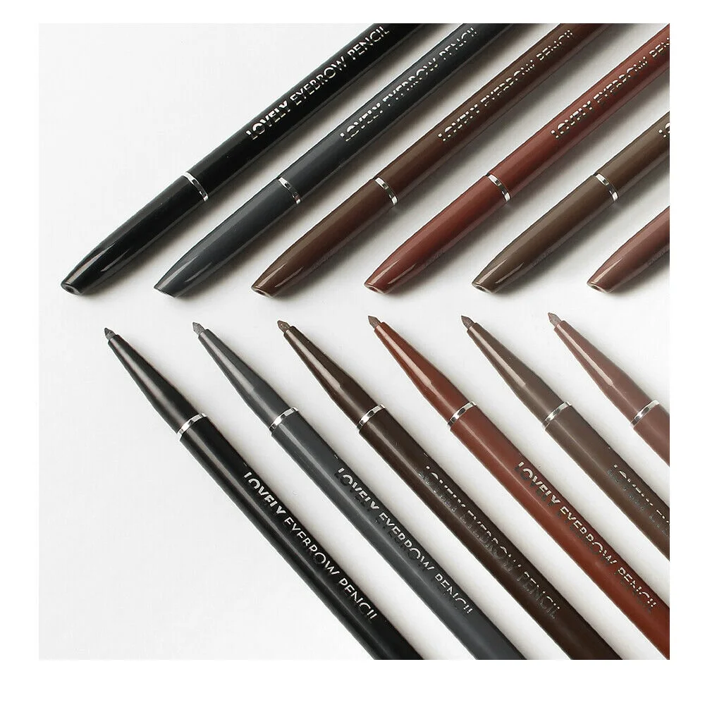 TONYMOLY Lovely Eyebrow Pencil 0.1g Waterproof Natural Long Lasting Brown Pigments Rotatable Eye Tattoo Pen Korean cosmetics