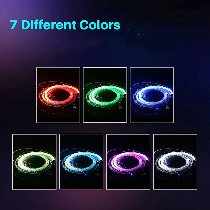 Super bright LED Optic Fiber Whips Rechargeable Fiber optical Pixel Light-up Whip Lights Flow Toy Rave Dance Party Lighting show