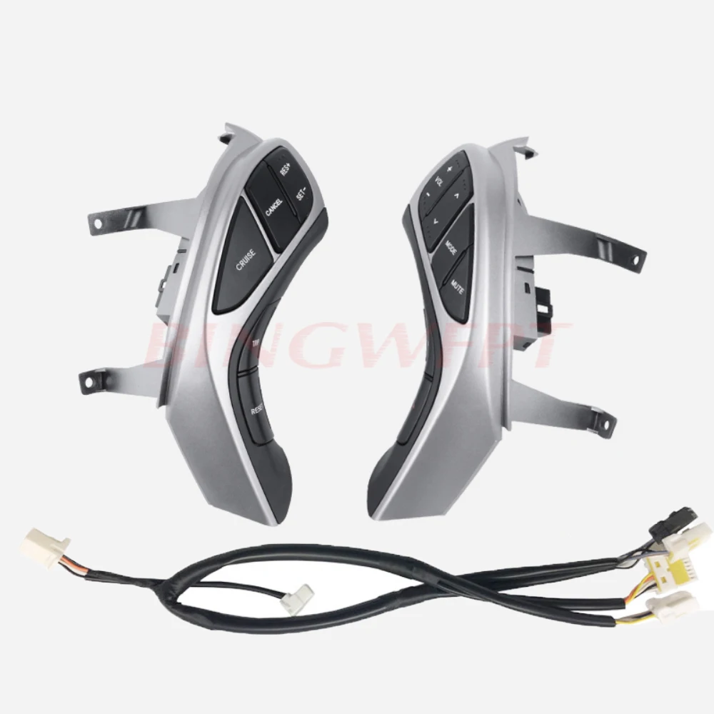 BINGWFPT button switch for Hyundai Elantra i30 Steering wheel buttons phone cruise controller car accessories