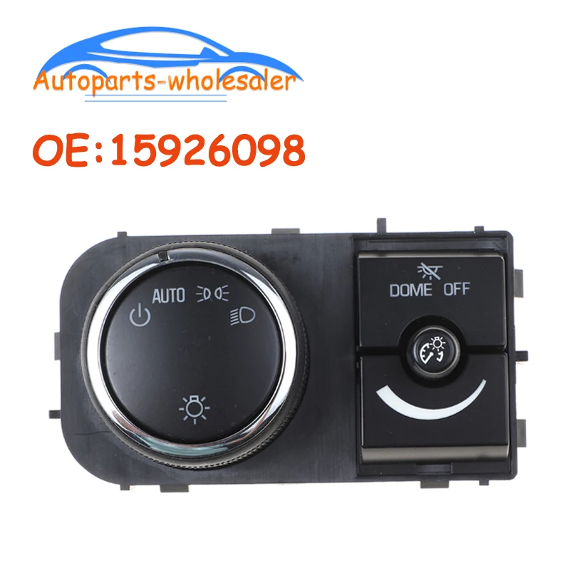 Car 15926098 For Chevrolet Silverado Sierra Tahoe Yukon 2007-2013 Head Light Switch W/O Fog Lights 25858426 15096894