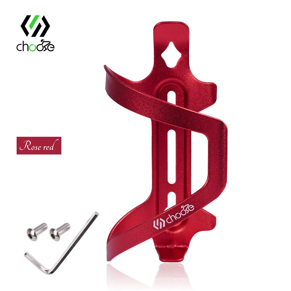 CHOOEE Bicycle Water Bottle Cage,Ultralight Aluminum Alloy Mountain Road Bike Cycling Bottle Holder