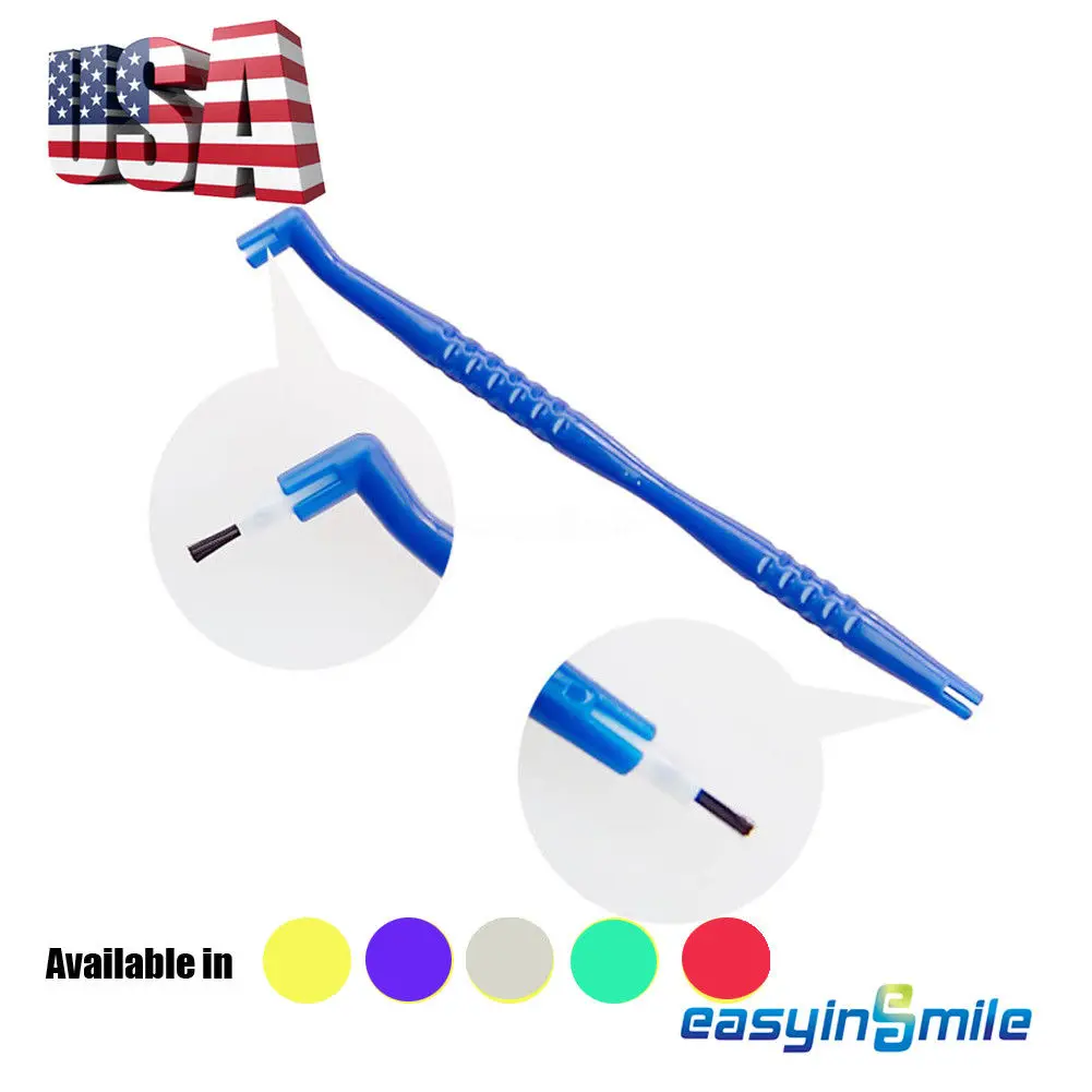 1pcs Easyinsmile Dental Long Brush Handle Holder for Disposable Applicator Brush