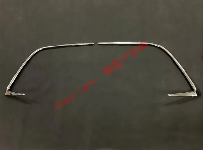 ABS Chrome Front Bumper Grille Trim For Toyota Corolla Hatchback Auris Sport 2019 2020 Car Accessories Stickers