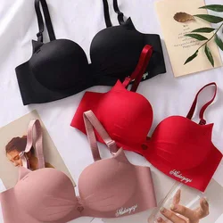 Sexy Hollow Out Bras for Women Lingerie Seamless Wireless Push Up Bra Bralette Comfortable Brassiere Female Underwear Intimates