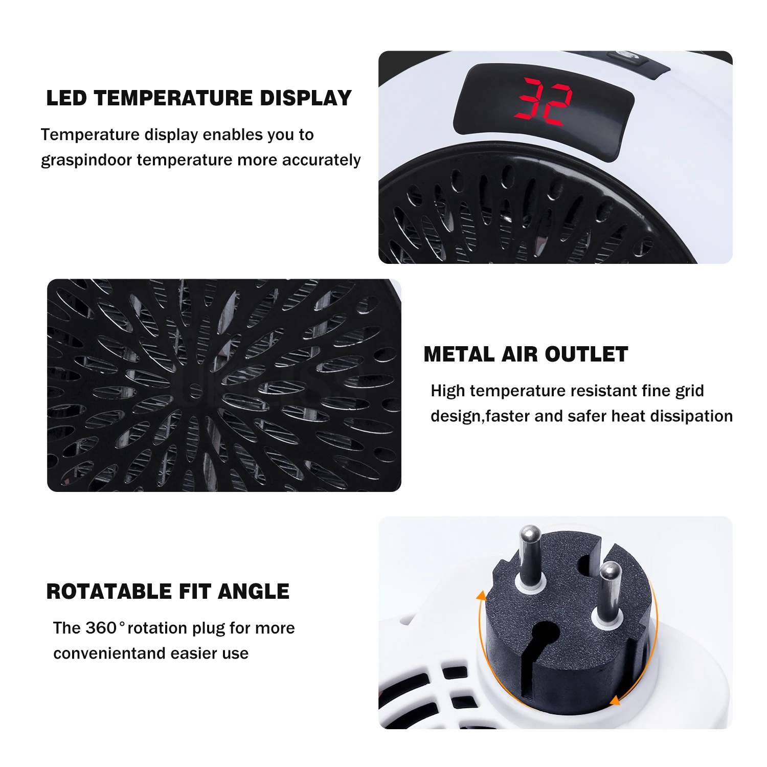 الكهربائية سخان للمنزل 900W البسيطة مروحة ومدفأة المنزل التدفئة الكهربائية الدافئة الهواء مروحة مكتب سخانات للغرفة مفيد مسخن الهواء دفئا مرو...