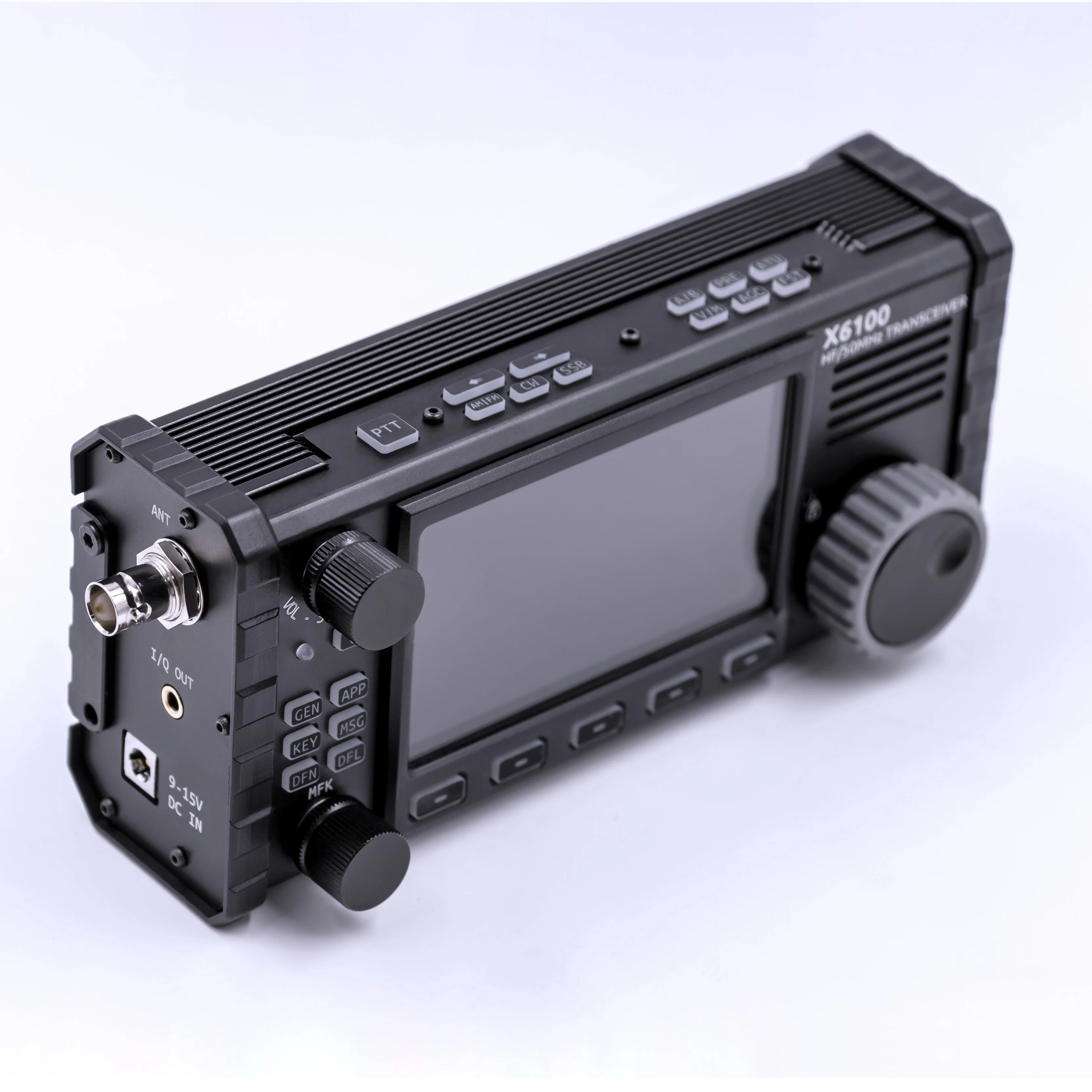 Xiegu X6100 Portable Sdr Transceiver 0.5Mhz~30Mhz/50Mhz~54Mhz With Integrated Modem, Preset Message, Cw Automatic Call