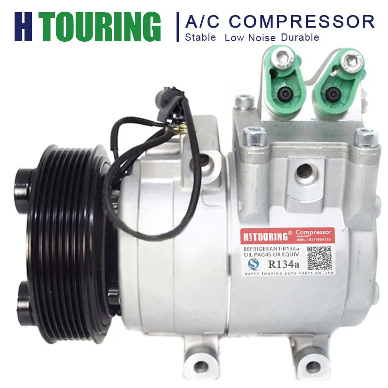 

HS15 Conditioning AC Compressor for Hyundai Porter II H100 D4BB D4BF D4BH D4CB 97701-4F200 97701-4F401 977014F401 977014F200