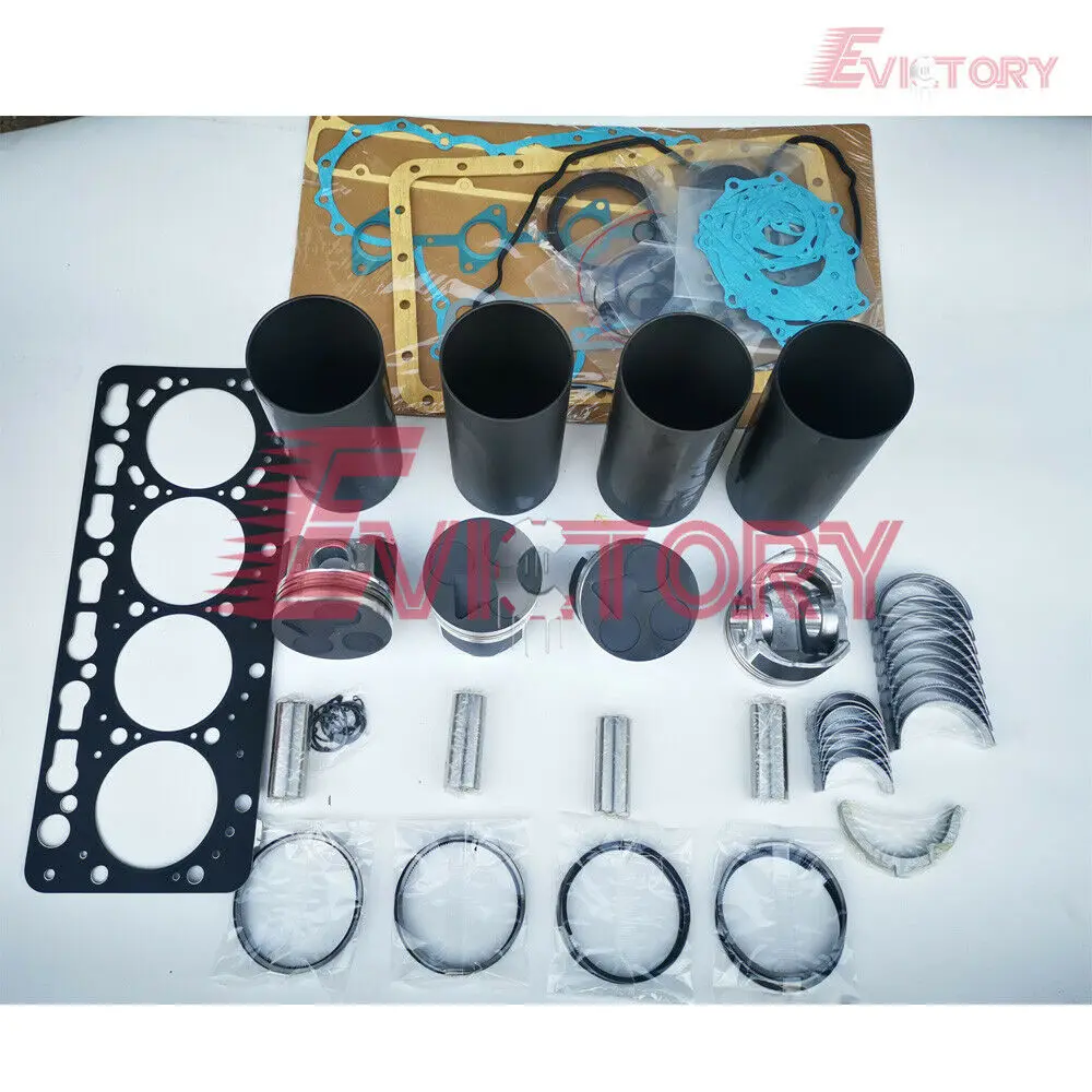 

for Kubota V3307T V3307-DI-T rebuild overhaul repair kit replacement and valve