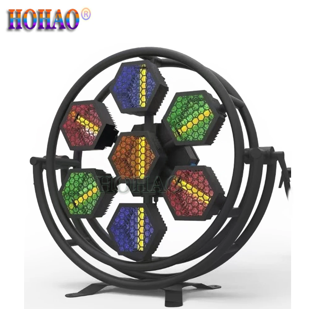 

2022 New Stage Bar Lights Windmill High Brightness BackGround Effects Entertainment Halls Casinos Explosion Lamps 2x FastShip