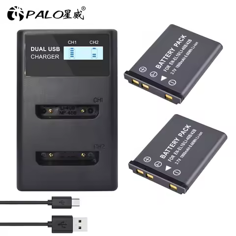 PALO1800mAh EN-EL-10/LI-40B/42B Li-ion Digital Camera Battery 3.7V LI-ION For Nikon S220 S225 S3000 S5100 S4000 S520 etc.