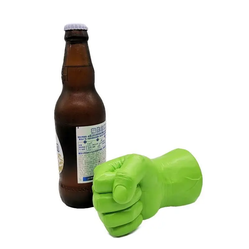 Personality Green Fist Bottle Opener Creative Handle Bottle Opener Interesting Home Kitchen Supplies Resin Crafts