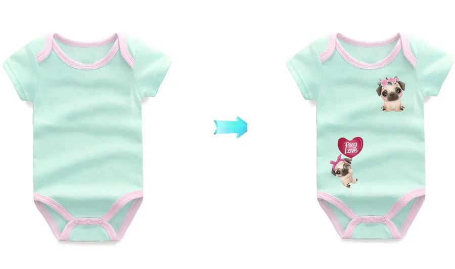 Set Von einhorn Hund Eule Eisen-auf Flecken Für Kleidung Kinder T-shirt Dekoration Wärme Transfer Patches Kleid Appliqued Aufkleber – Detail 11