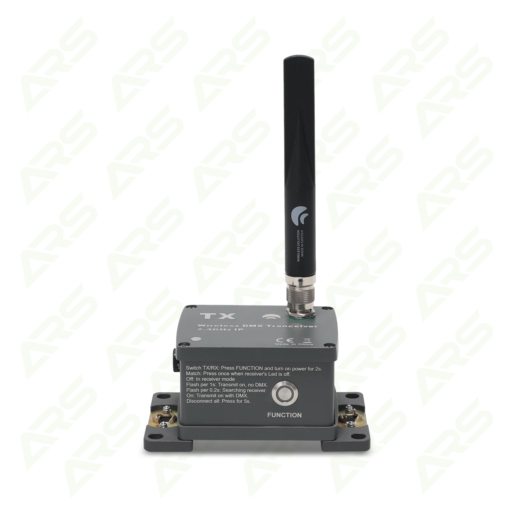 屋外照明用のPip65ワイヤレスDMXトランスミッター/レシーバー,ワイヤレスソリューションg5,ライブショー用のモバイルdj