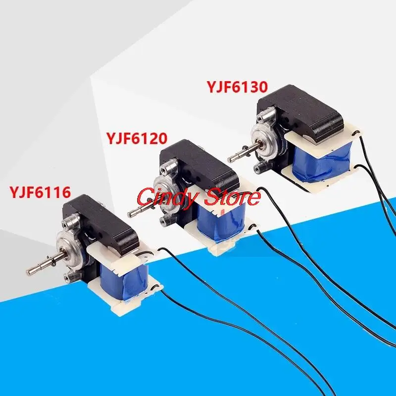 1PC shade-pole motor AC220V 50HZ Cross flow fan motor Single-phase AC motor around Ventilator Warm fan shaft diameter 5mm