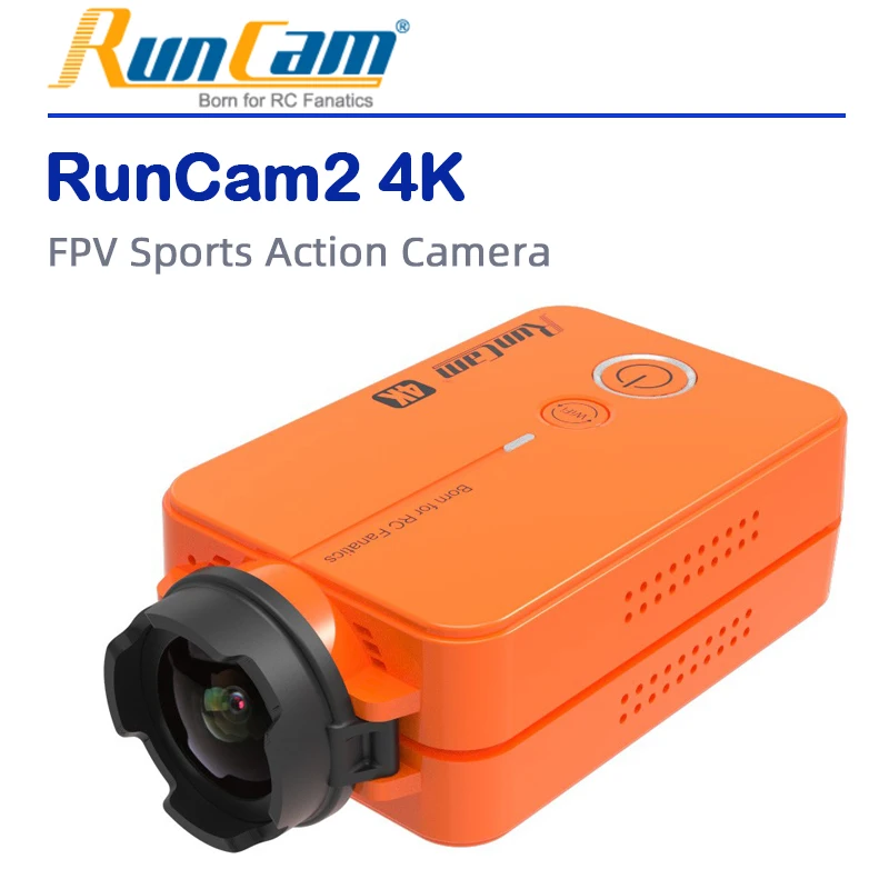 RunCam2 4K HD FPV Sports Action Camera WiFi APP Supported Drone Camcorder Mini Film Video Recorder for Quadcopter Accessories