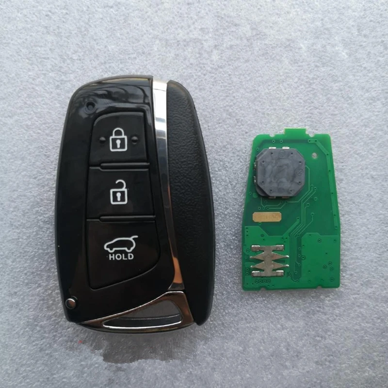 3 Buttons Car Keyless Remote Key 433MHz with ID46 Chip for HYUNDAI IX45 Genesis Santa Fe Equus Azera Tucson Smart Remote Key