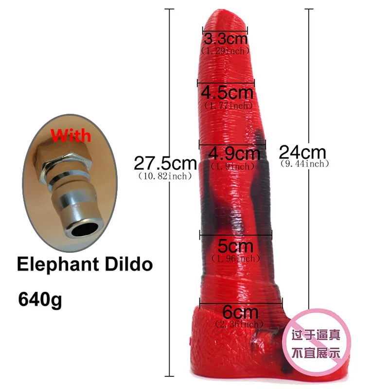 Sex Machine Attachment Senior Silicone Accessories Animal Red Dildos Anal Plug Strange Tentacle Penis Love Products 3XLR Quick