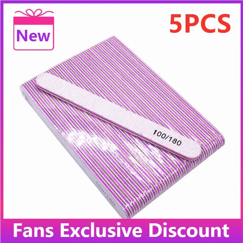 Hot Sale Acrylic Nail File Buffer Double Side Of The Nail File Buffer Trimmer Lime Buffer Nail File Nail Art Tools