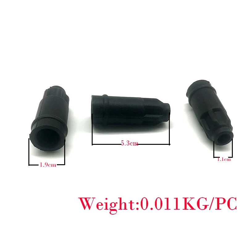 4PCS Ignition Coil Rubber Boot Compatible For Renault Megane 2003 1.6L For BERU OEM 2303590382 0040100052 8200568671