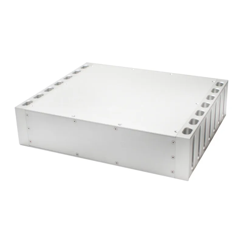 

Full aluminum amplifier chassis / Class A amplifier / After class / tube AMP / AMP Enclosure / case / DIY box (430*100*3358mm)