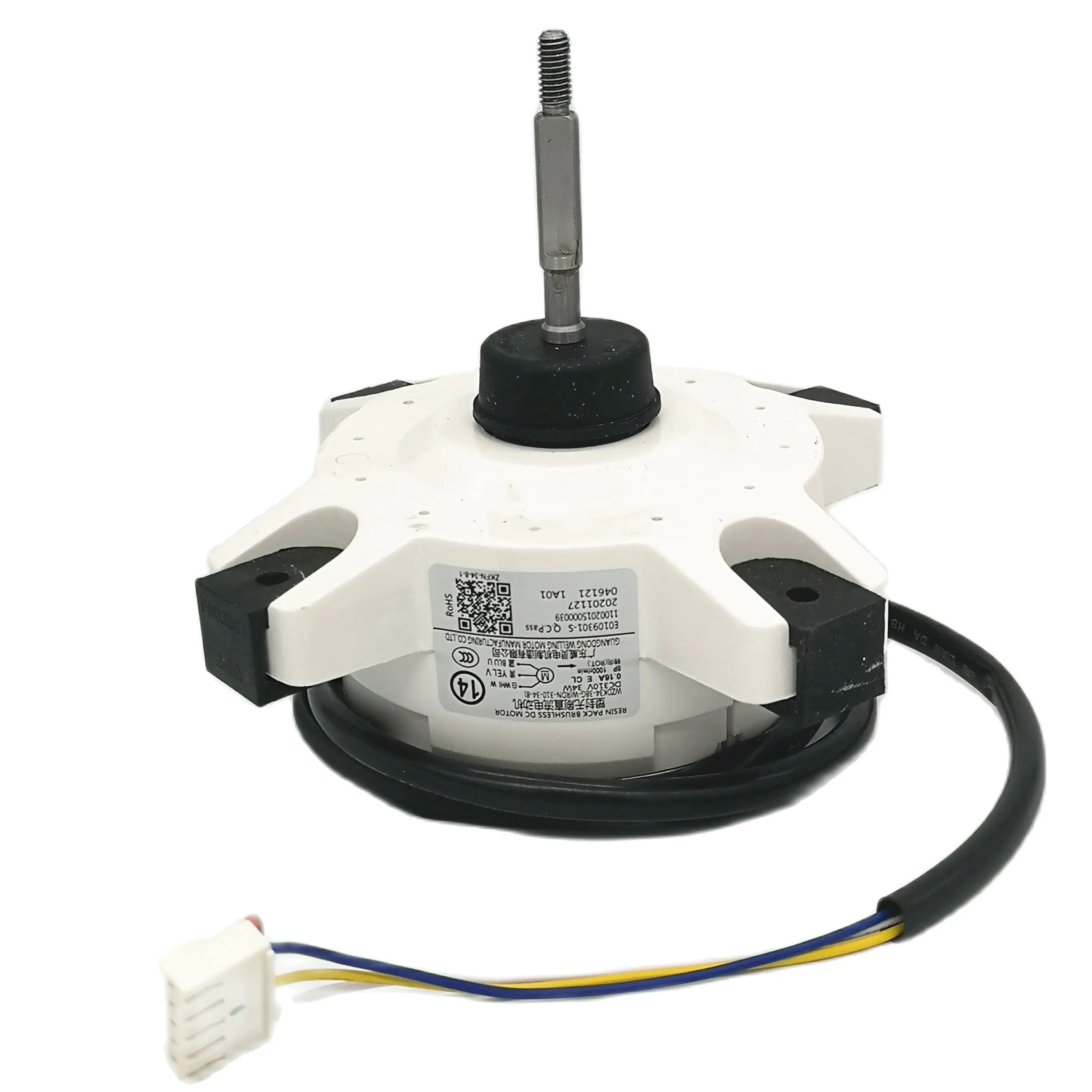 Novo bom para o motor do condicionador de ar KFR-26/32/35gw/bp3dn1y unidade ao ar livre ventilador do motor WZDK34-38G-W parte