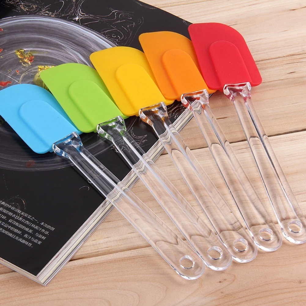 Blade Kitchen Tools Spatula silicone Cooking Heat Resistant Flexible Silicone Spatulas Cake Scraping