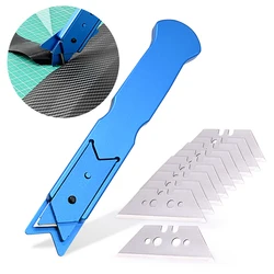 FOSHIO Vinyl Film Edge Rotary Cutting Knife Carbon Fiber Tint Decal Sticker Art Craft Slitter Blade Wrapping Car Gap Cutter Tool