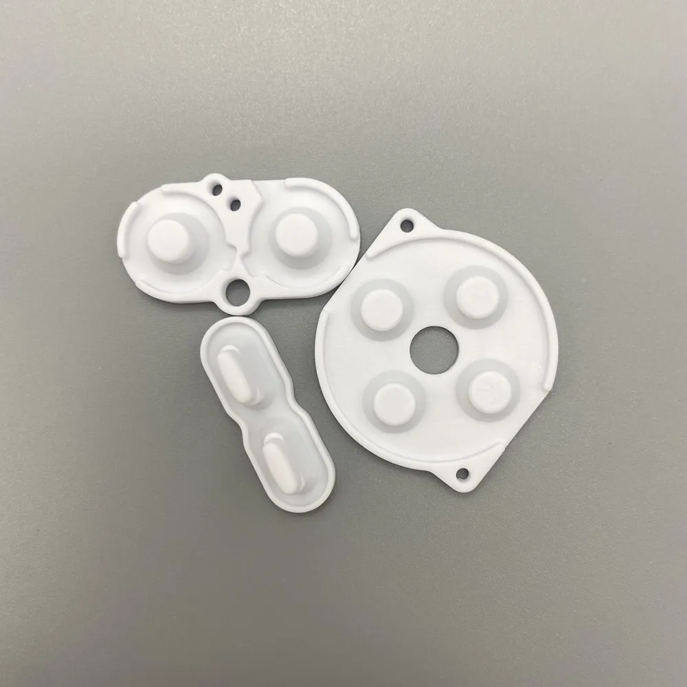 Almohadillas de goma para accesorios de juego de alta calidad, almohadillas de silicona para Gameboy Color GBC