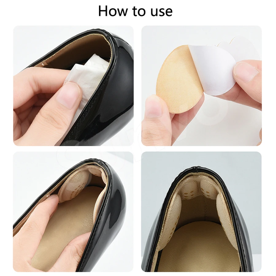 6 Pairs Heel Insoles Pads for Women High Heel Shoes Adhesive Liner Grip Heels Protector Sticker Foot Pain Relief Care Insert Pad