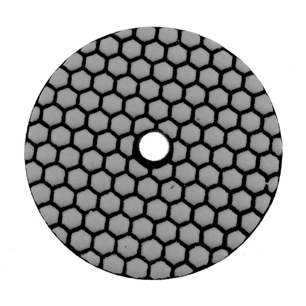 7PCS/Set 4 Inch Dry Polishing Pad Sharp Flexible 100mm Diamond Polishing Pads For Granite Marble Stone Concrete Sanding Disc