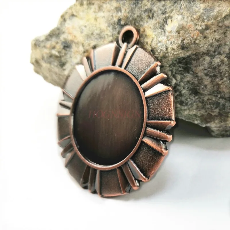 Medaillespellen Medaille Competitielijsten Kinderen Kleuterschool Prijzen Metalen Medaille Schoolfabriek Sport 2021