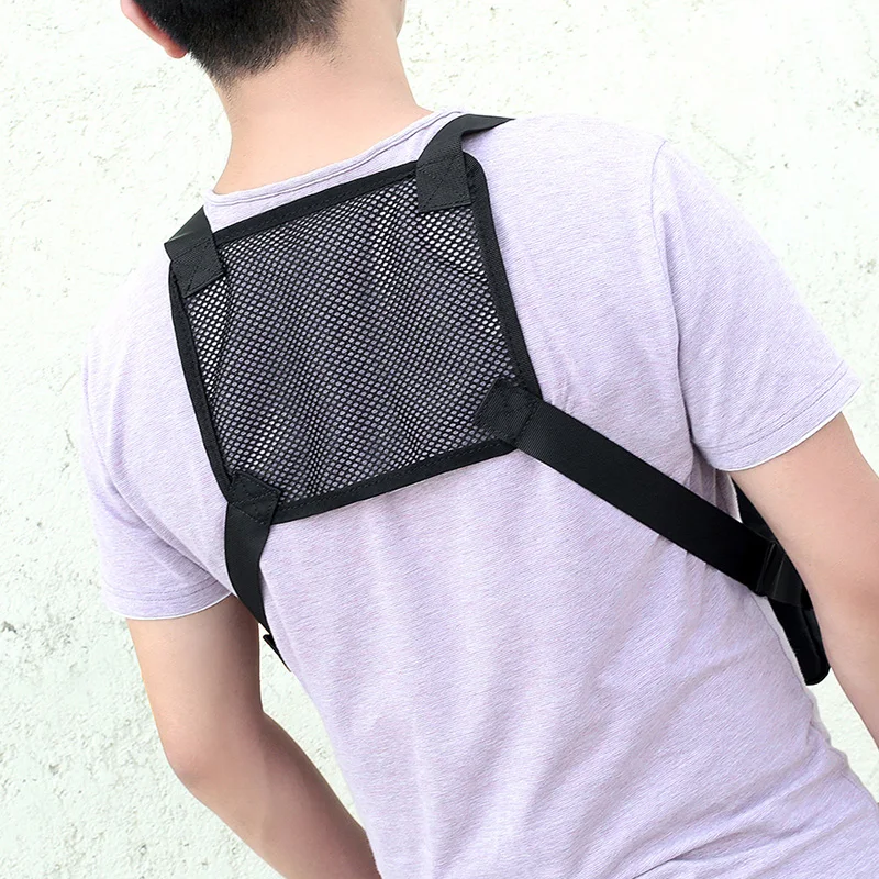 High Quality Nylon Tactical Chest Rig Bags Men Functional Chest Bag Unisex Streetwear Hip Hop Chest Vest Packs Cross Body Pocket