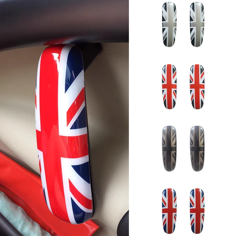 Car Inner Door Handles Cover Sticker For Mini Cooper Countryman R60 Union Jack Auto-Styling Decoration Acessories Parts 2Pcs/Set