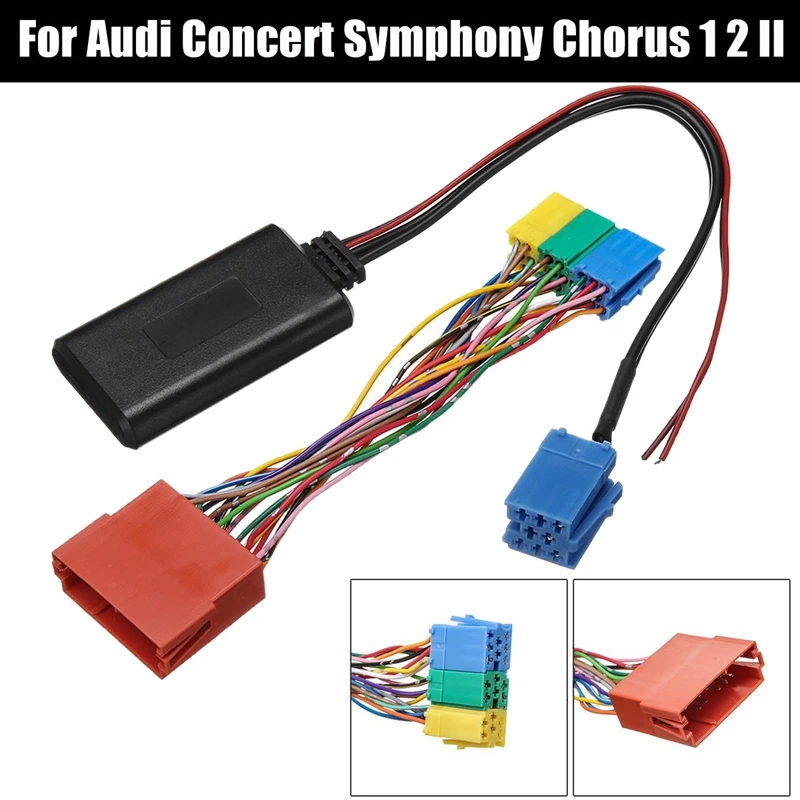 Adapter Bluetooth Mp3 Aux in Music Cd Adapter do kabla wejściowego dla-Audi koncert symfonia chór 1 2 Ii — zdjęcie 3