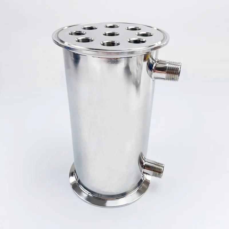 Imagem -02 - Desphlegmator Sanitário de 3049 Tubulações Dentro da Identificação 16 mm Comprimento 200 mm Aço Inoxidável 102 mm Od119 mm