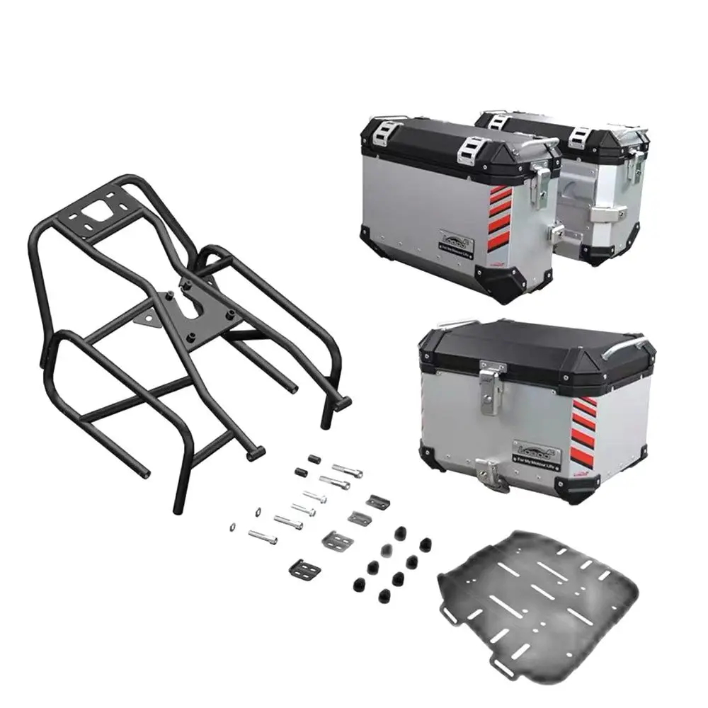 

Fit ZONTES VX310 V1310 Motorcycle Aluminum Luggage Panniers Saddlebag Box For Zontes ZT310-VX ZT310-V1 310VX 310V1