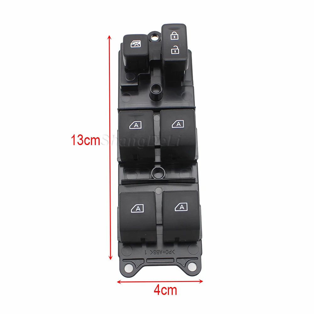 Left Driver Side For Mitsubishi Outlander 2019 2020 2021 Power Window Control Switch Window Lifter Switch Button