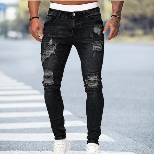 Black and orders grey jeans mens