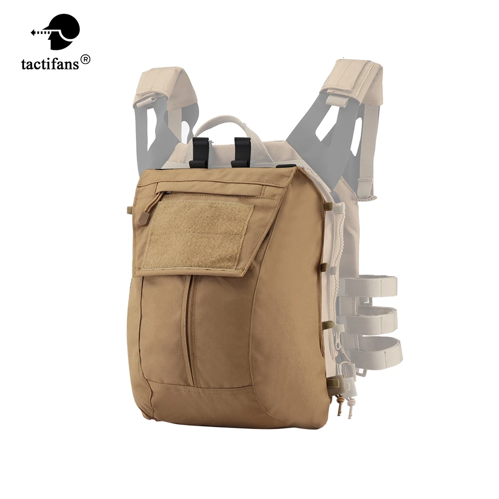 DulZip-On Panel Pack Sac à dos Airsoft Molle Plate, Electrolux Zipper-on, AVS JPC 2.0, CPC Glasure