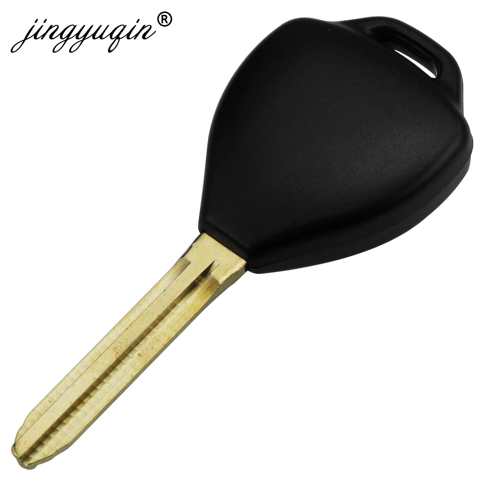 Jingyuqin 2/3/4 BTN custodia per chiave a distanza per auto Shell per Toyota Yaris Prado Tarago Camry Corolla RAV4 REIZ Crown Avalon Venza TOY43 FOB