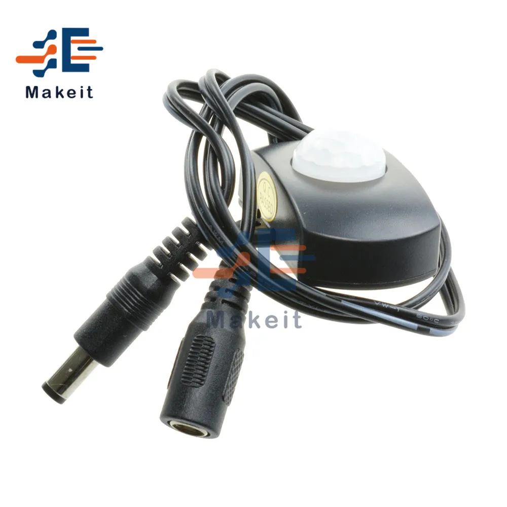 Dc 5-24V Automatische Pir Infrarood Motion Sensor Module Hoge Gevoeligheid Ir Human Body Motion Detector Trigger Switch voor Led Strip