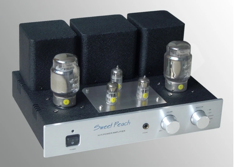 

SP-KT100 KT88 single-ended Class A tube amplifier tube power amplifier, power 13W × 2 Frequency response: 20Hz--25KHz