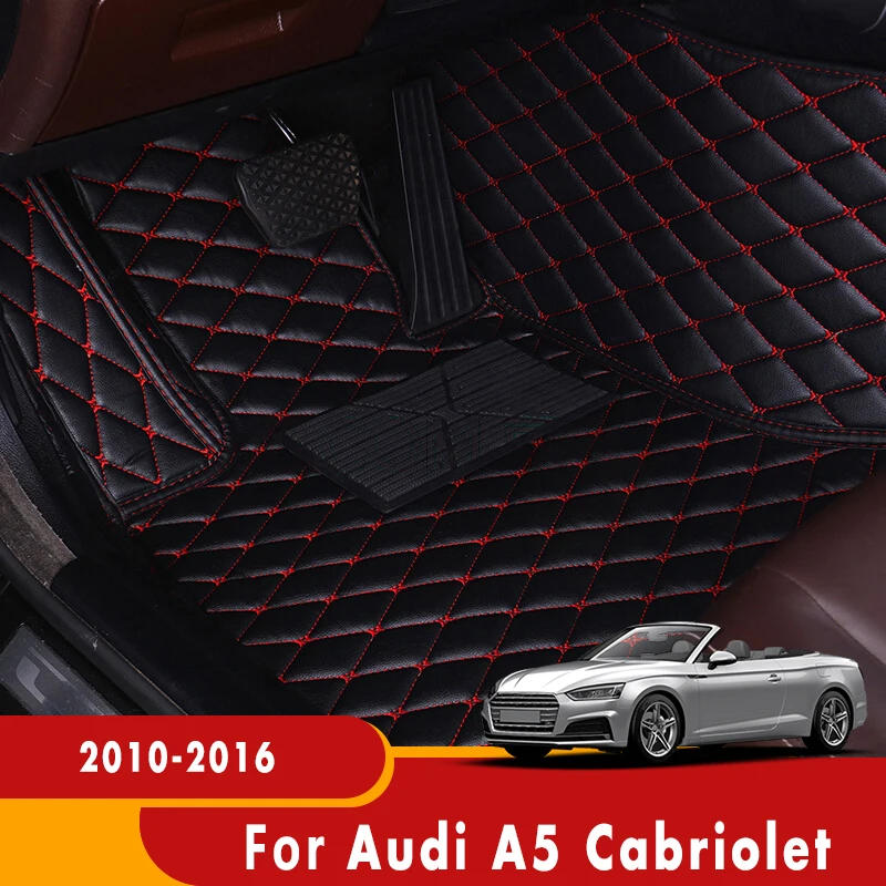 Carpets For Audi A5 Cabriolet 2016 2015 2014 2013 2012 2011 2010 Car Floor Mats Accessories Decor Rugs Waterproof No Smell Parts