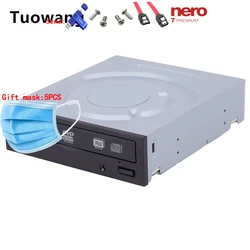 Use LITE-ON Desktop computer internal DVD and CD burner protection data 24x SATA internal DVD-RW drive-free universal rewriter