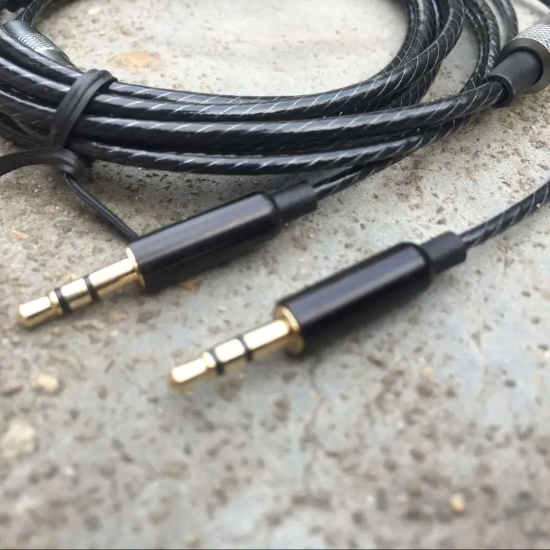 K3NB – câble Audio flexible de remplacement, 1.2m, avec micro/pour Sol république Master track, HD V8 V10 V12 X3, câble pour casque d'écoute